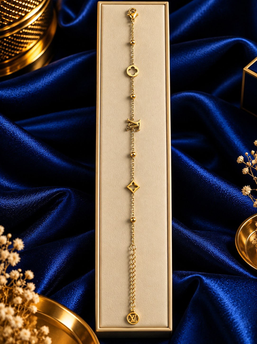 LV Golden Charm Bracelet