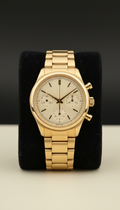 18k Gold Swiss Chronograph Watch